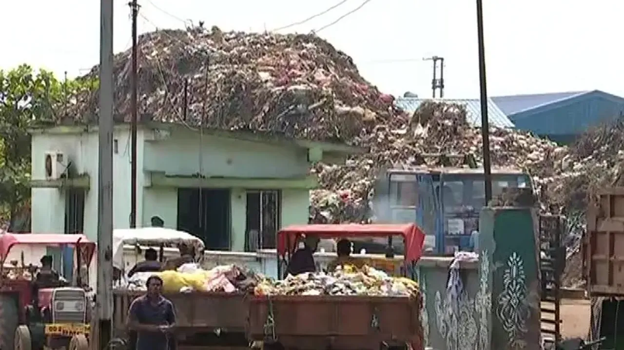 Bhuasuni dumping yard issue