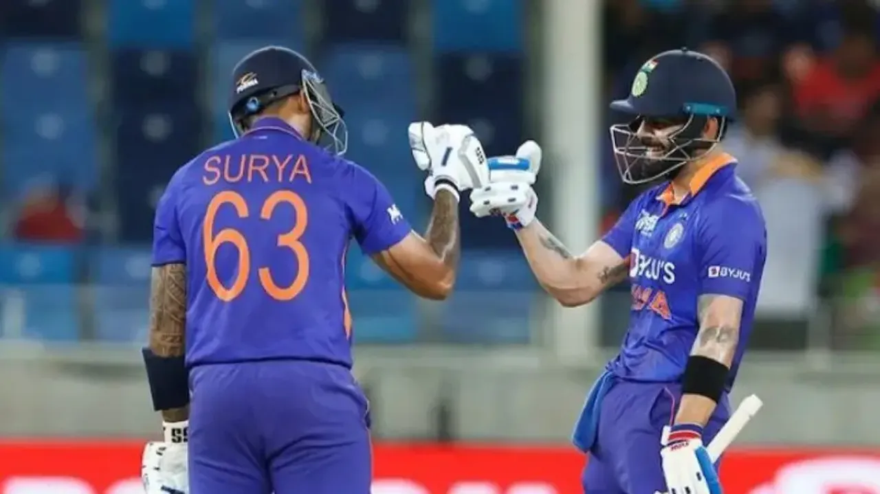 Suryakumar Yadav and Virat Kohli