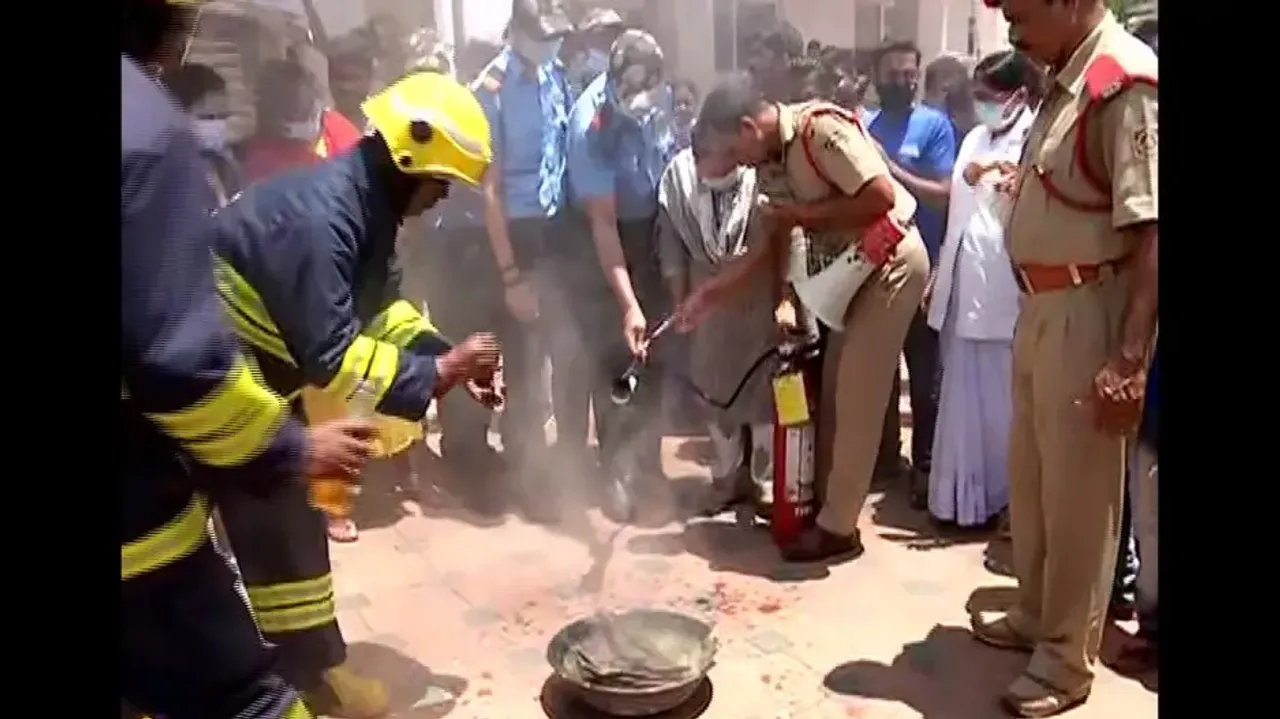 Fire safety drill conducted at Bhubaneswar’s Capital Hospital