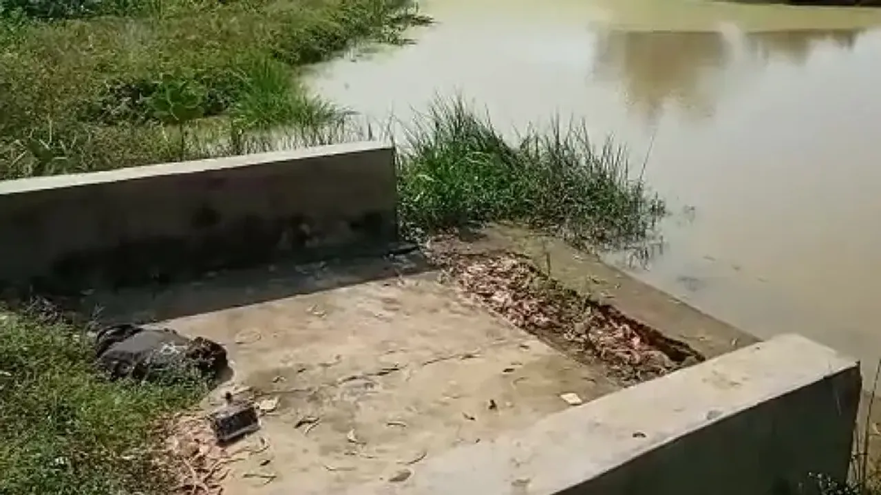 Spot where student's body was recovered
