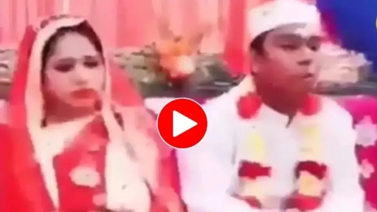 Groom eats rasgullas non-stop 