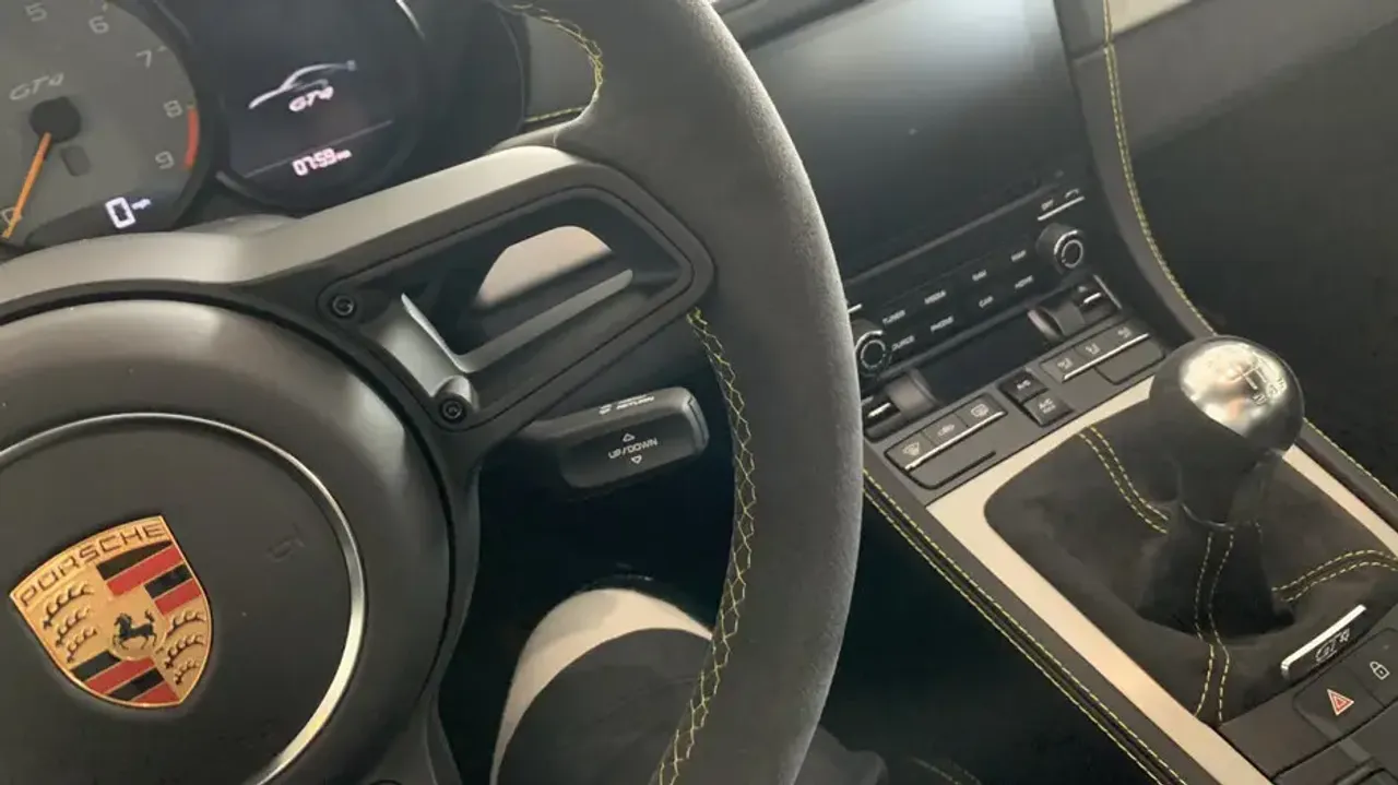 Manual Gear Of A Porsche