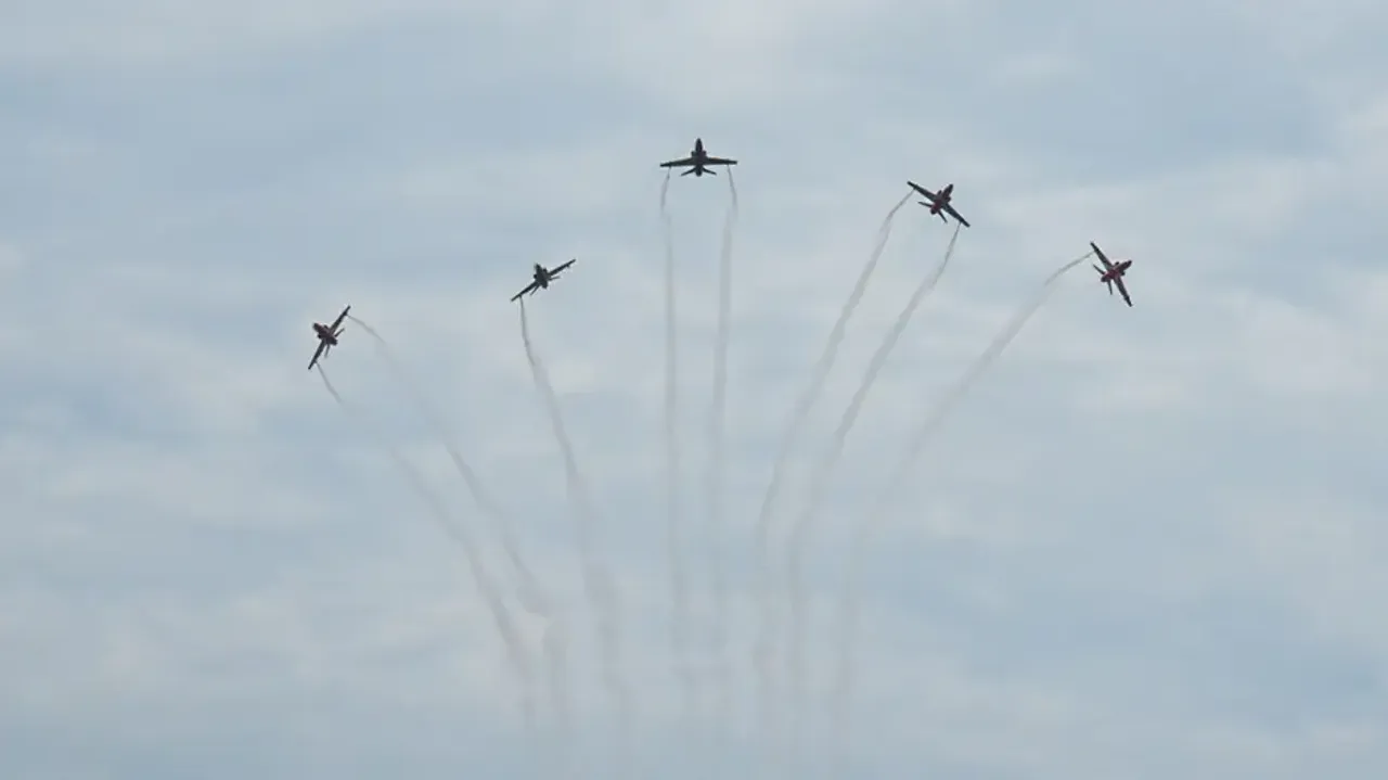 Suryakiran air show kicks off in Odisha