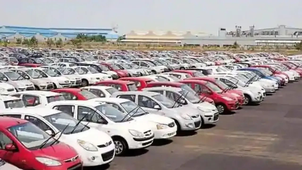 A Car Manufacturing Facility In India