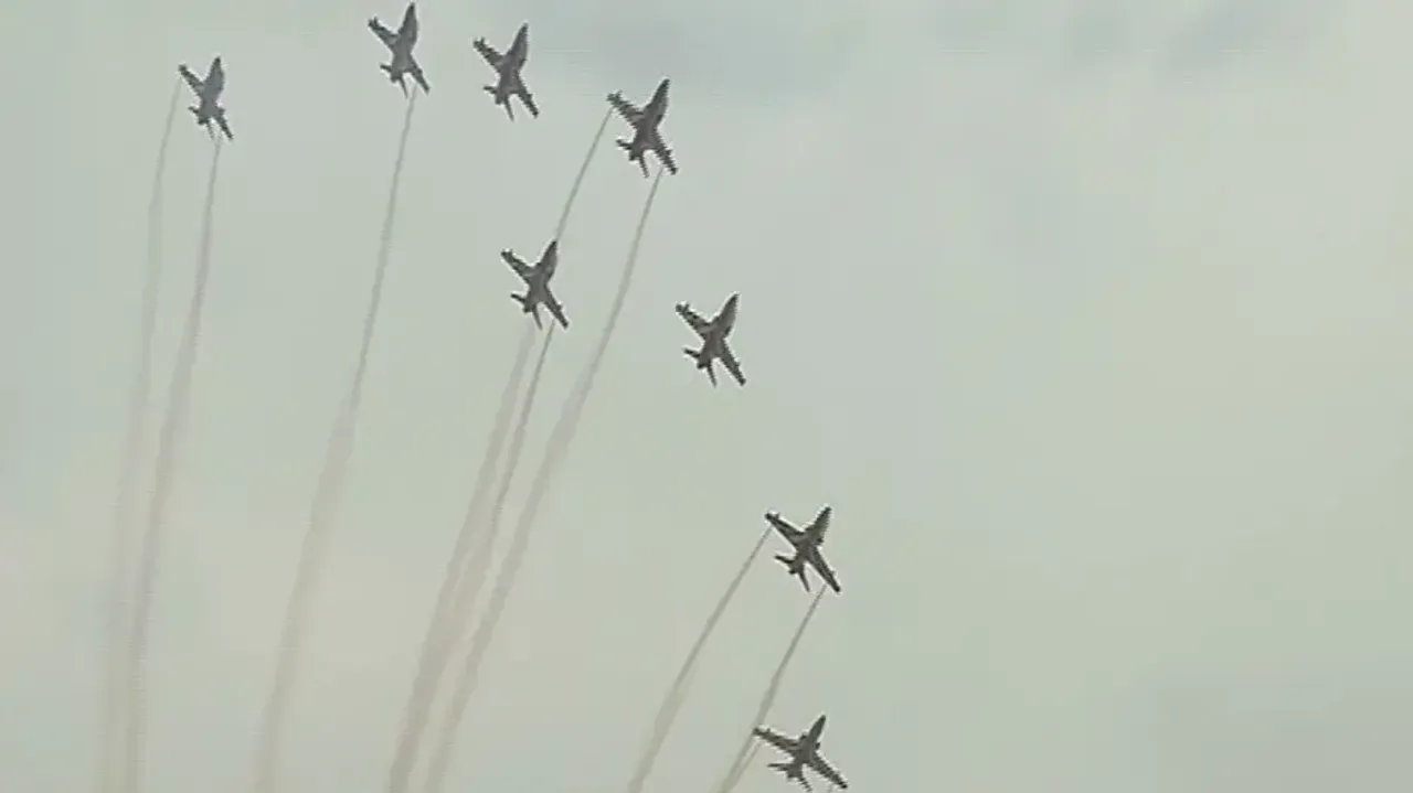 Airshow in Puri