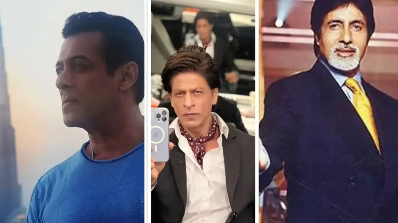 Salman Khan, Shah Rukh Khan, Amitabh Bachchan