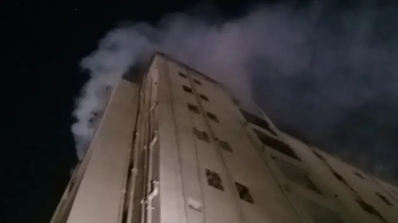 Fire breaks out at Bhartia tower in Cuttack