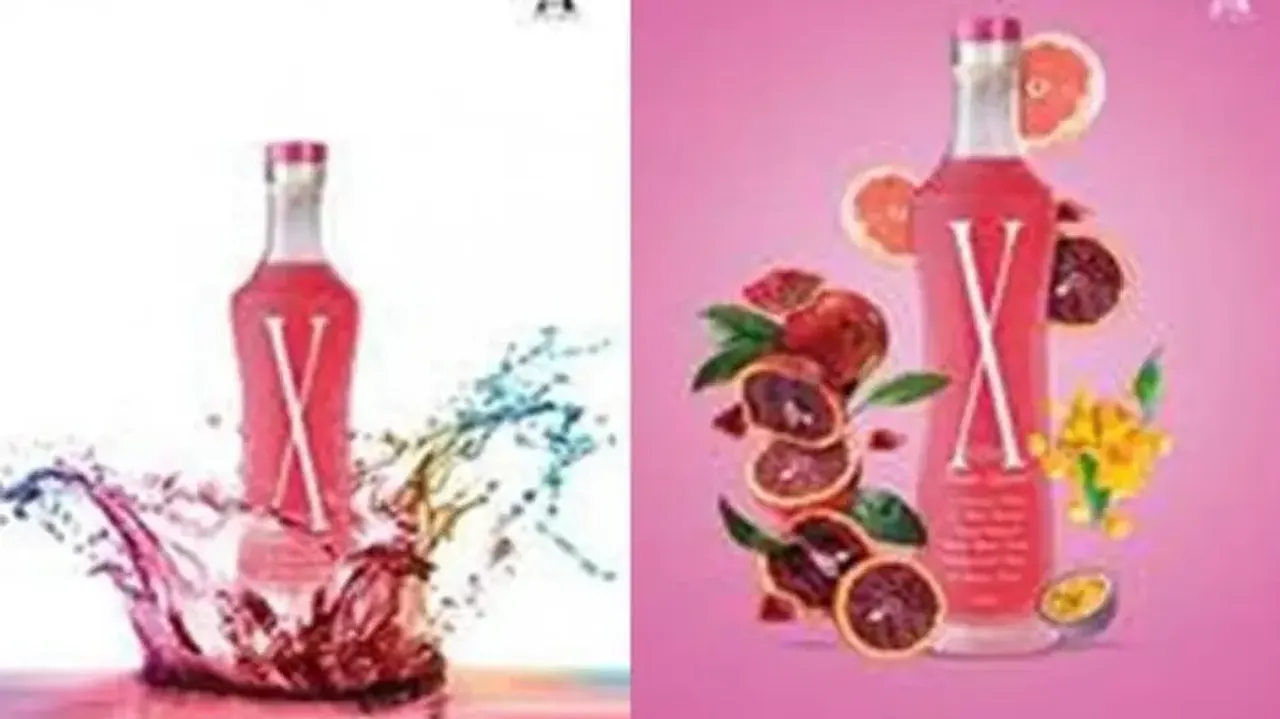 Fruit juice vodka 