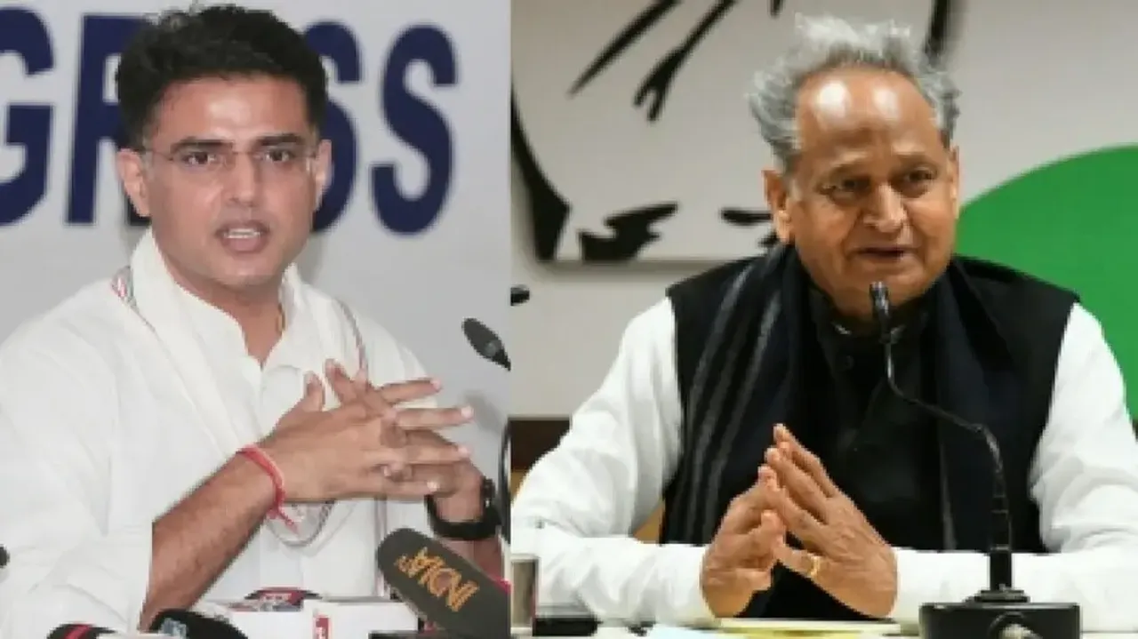 Sachin Pilot and Ashok Gehlot