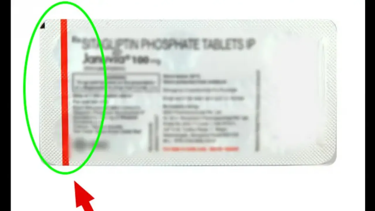 Know why medicine strips have a red line 
