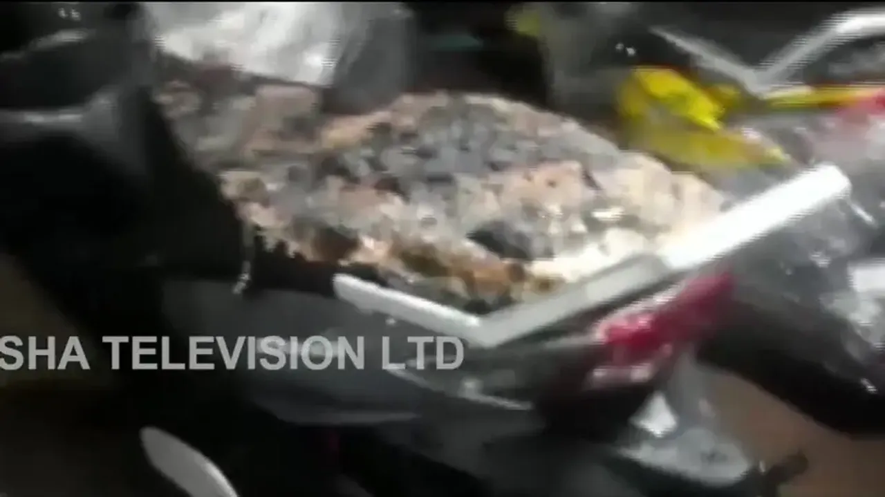 Massive fire breaks out at electric scooty service centre in Bhubaneswar