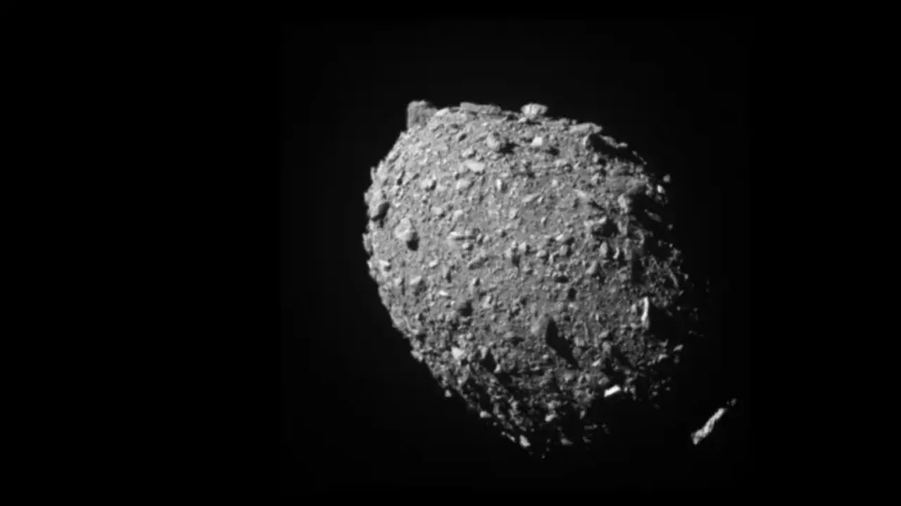 NASA hits asteroid in DART mission