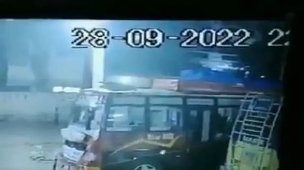 Massive blast in empty passenger bus in J&K’s Udhampur, two injured