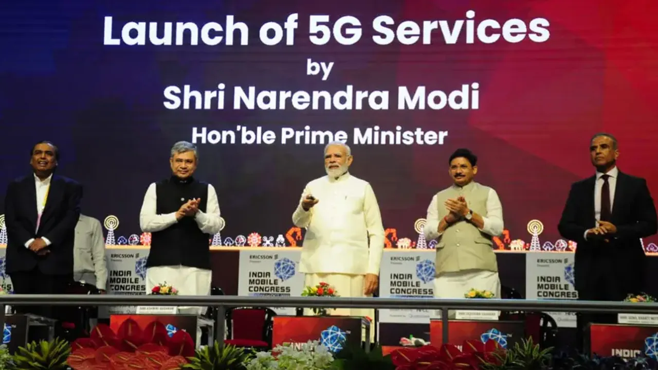 PM Modi launching 5G services in India