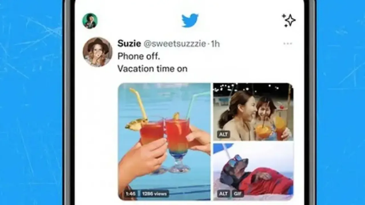 Twitter allows users to combine photos, videos and GIFs in 1 tweet.