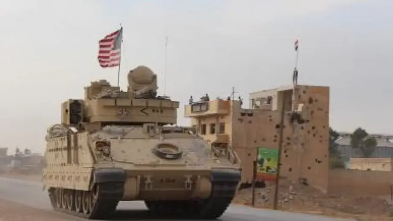 US forces carry out airdrop operation in Syrian govt controlled area
