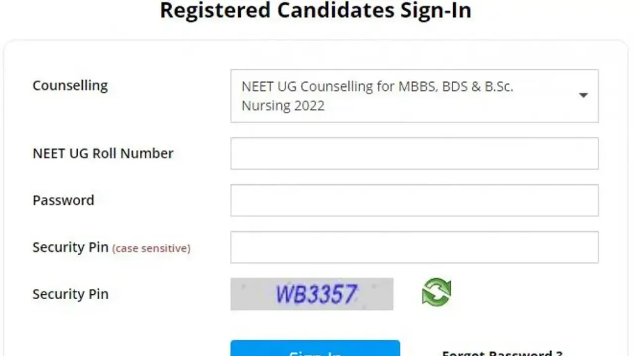 NEET UG Counselling
