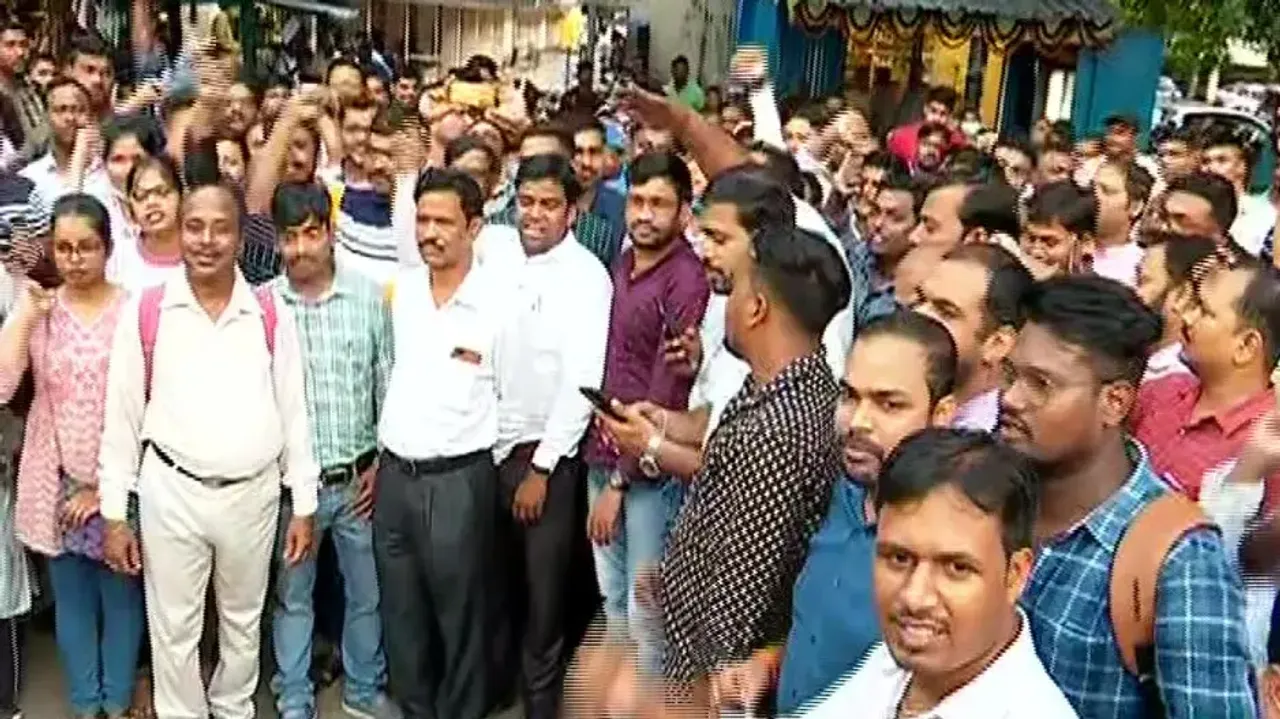 contractual employees demand equal work equal pay