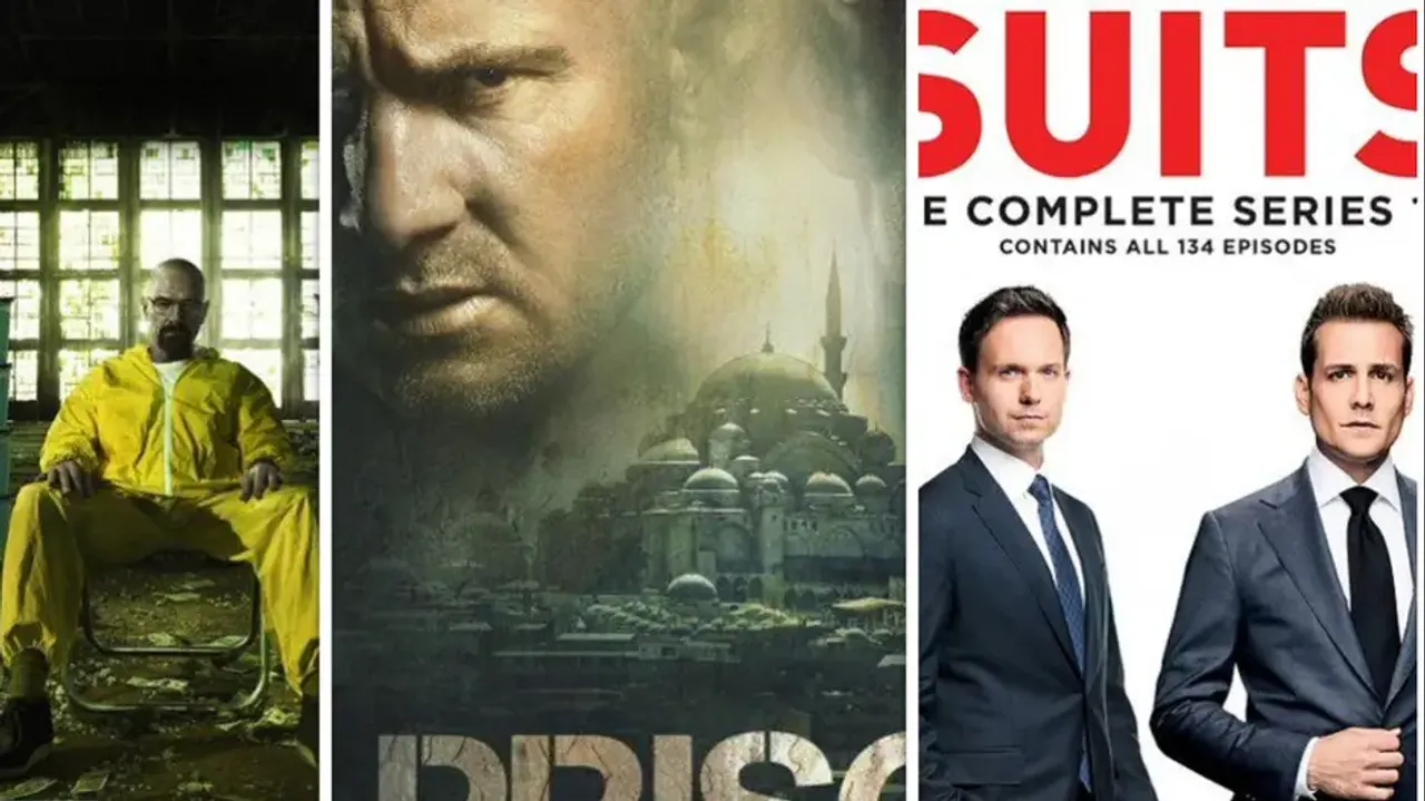 Breaking Bad, Prison Break, Suits 