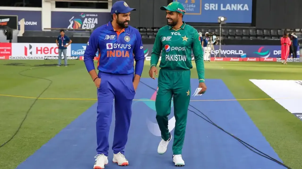 Rohit Sharma and Babar Azam