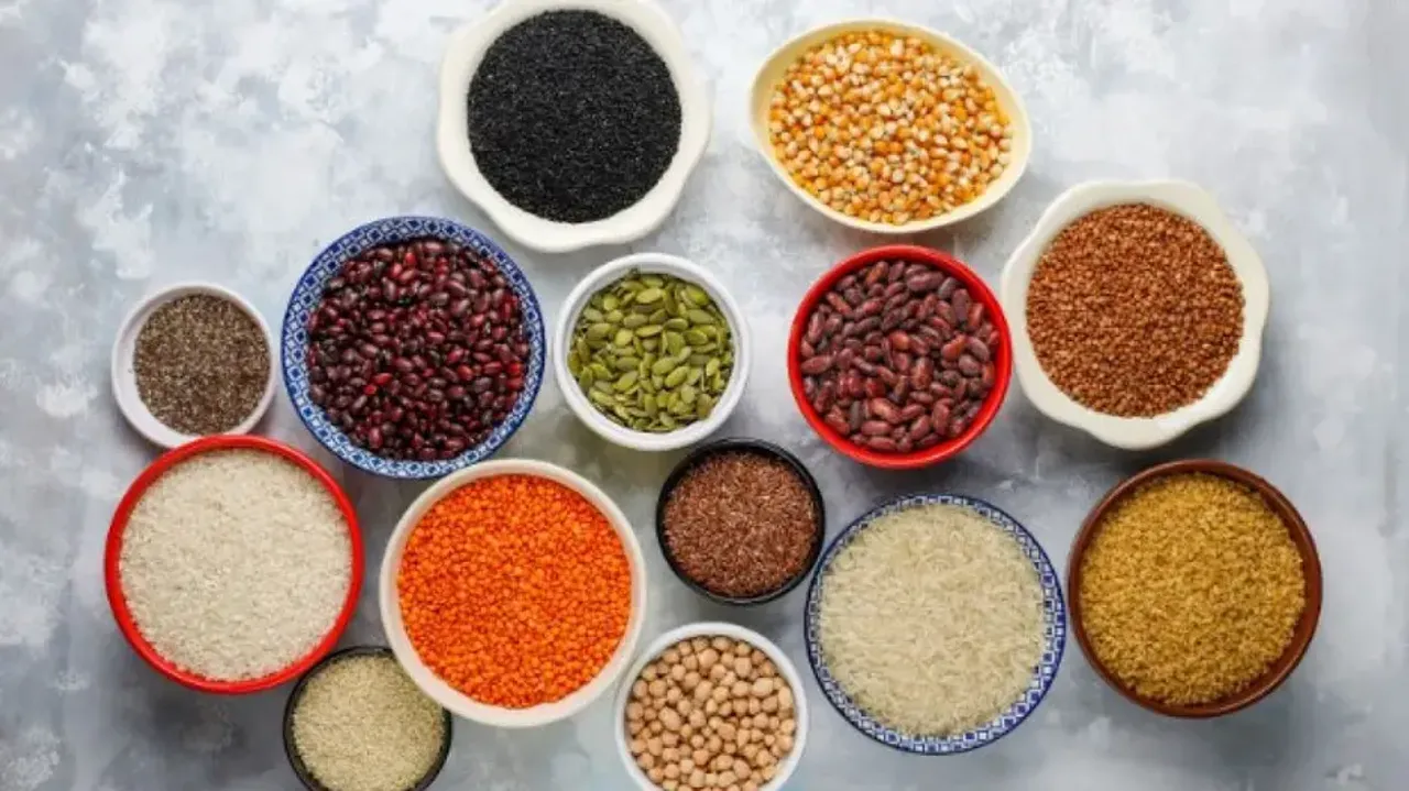 Healthy food rich in protien