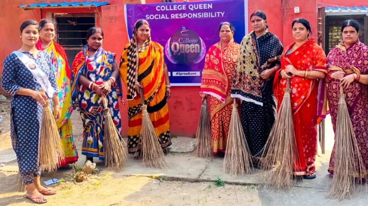College Queen participant earns kudos for her noble work