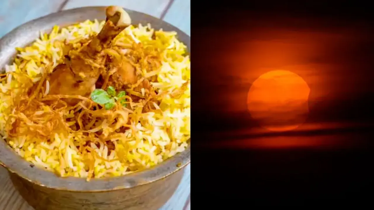 Biryani and eclipse
