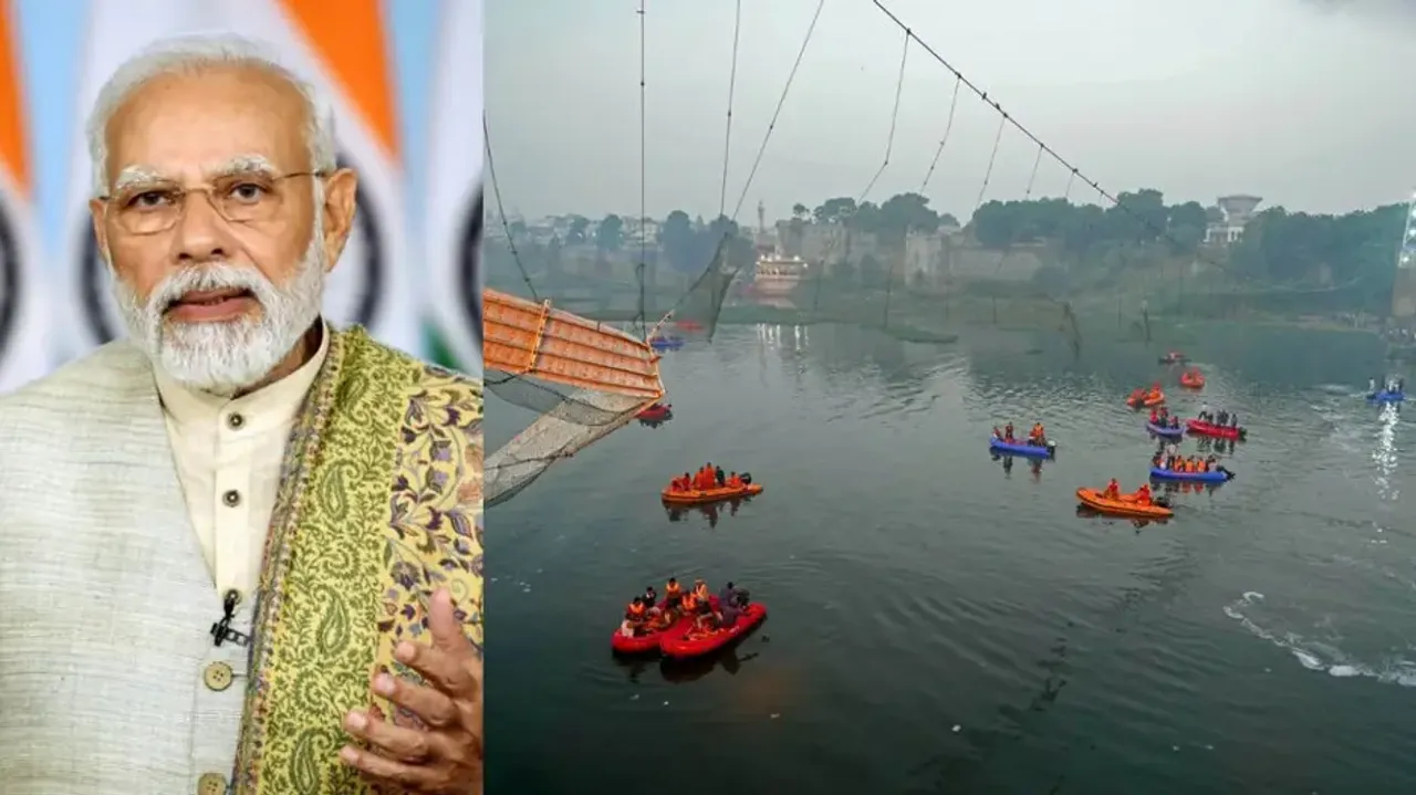 PM Modi holds review meeting on Morbi bridge disaster