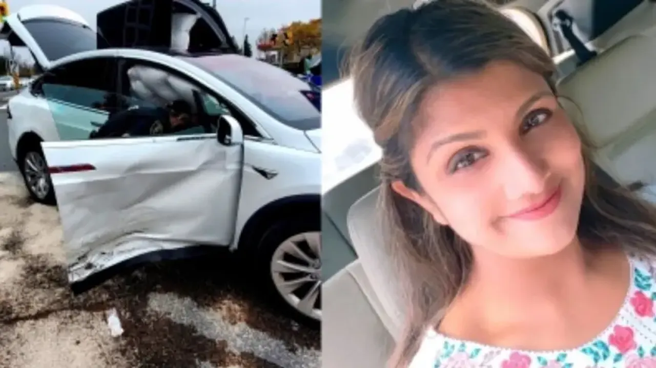 Actress Rambha injured in car crash