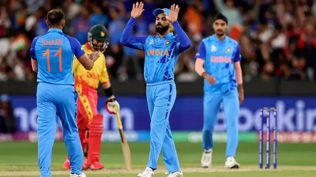 India beats Zimbabwe 