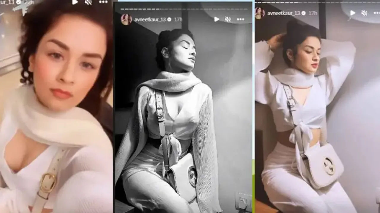 Avneet Kaur's airport look