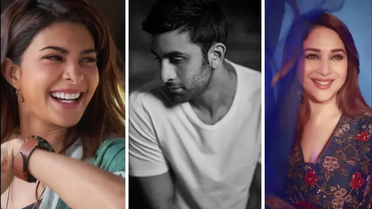 Jacqueline Fernandez, Ranbir Kapoor, Madhuri Dixit Nene