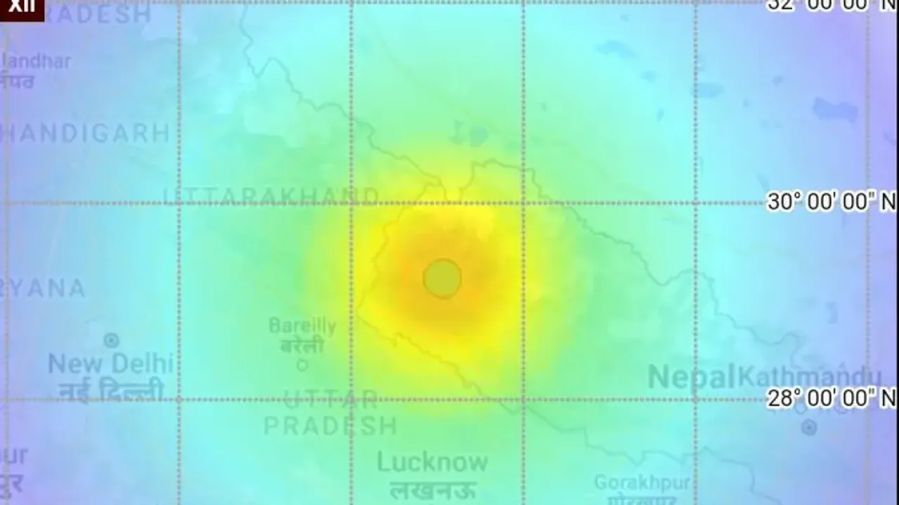 Earthquake tremors felt across Delhi