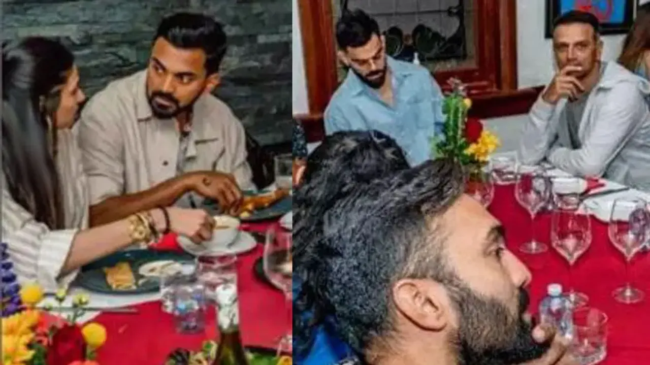 Athiya Shetty dines with KL Rahul, Virat Kohli, Rahul Dravid; netizens express anger