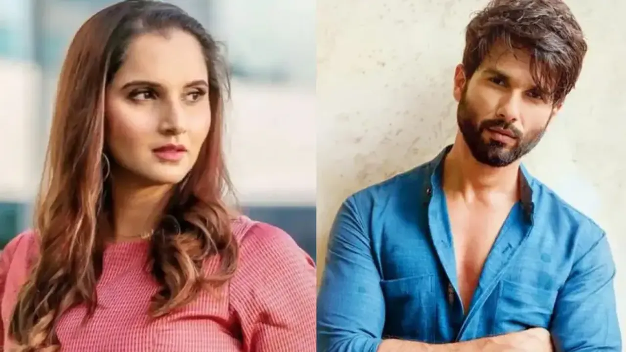 Sania Mirza & Shahid Kapoor