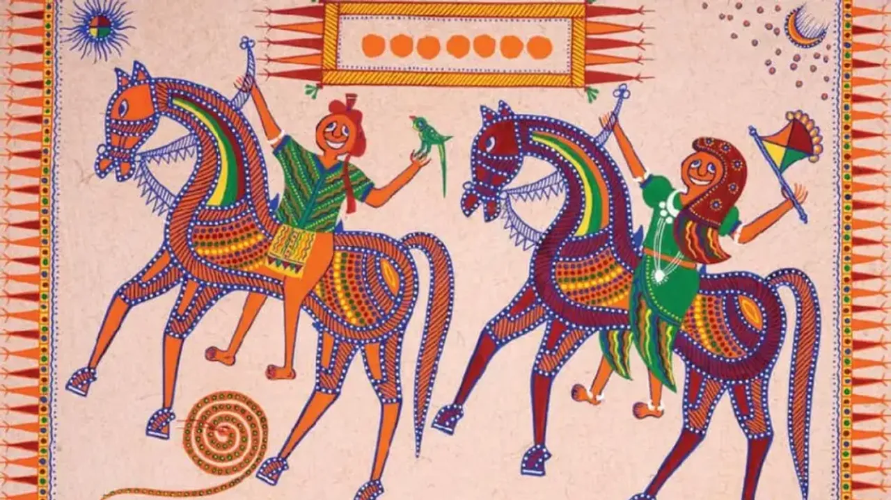 PM Modi gifted a 'Pithora' painting to Australian PM Anthony Albanese. 