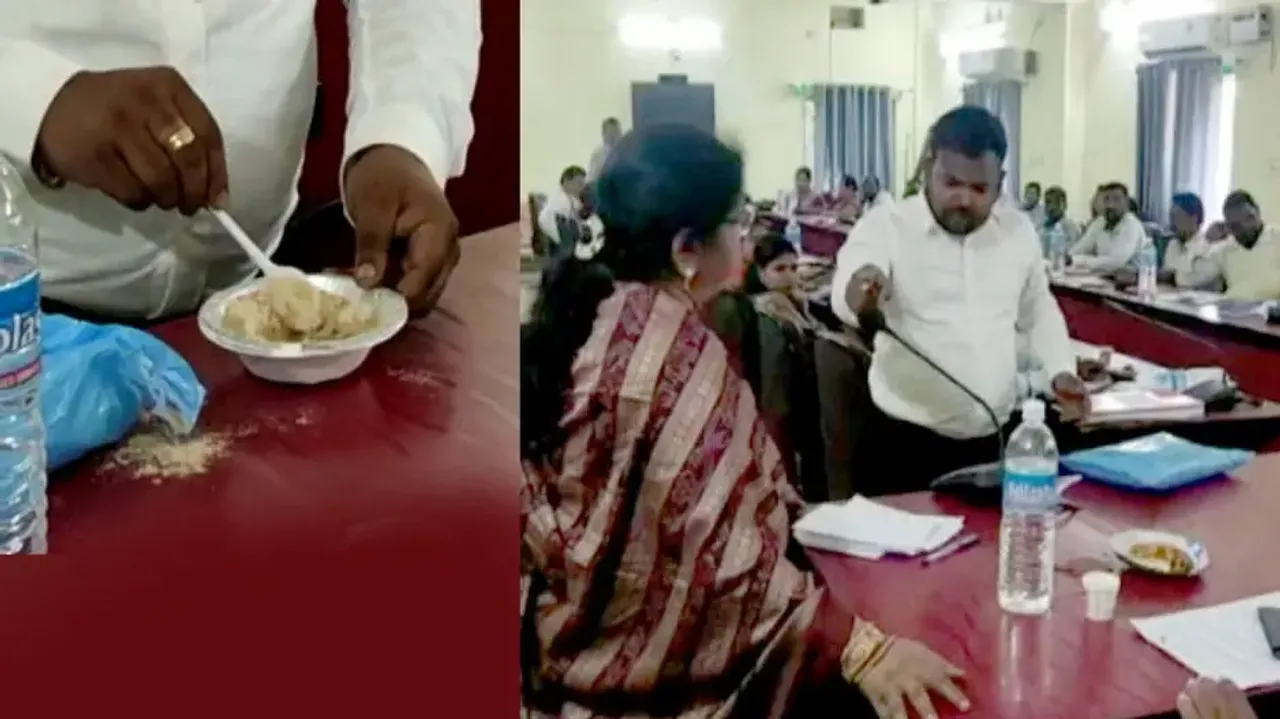 Viral Video: Fungal food ‘intentionally’ served to govt officials in Sambalpur 