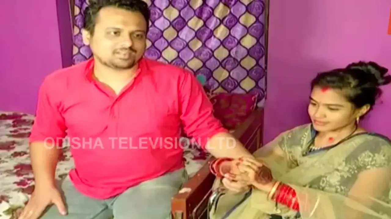 Balasore man marries wheelchair bound ladylove 