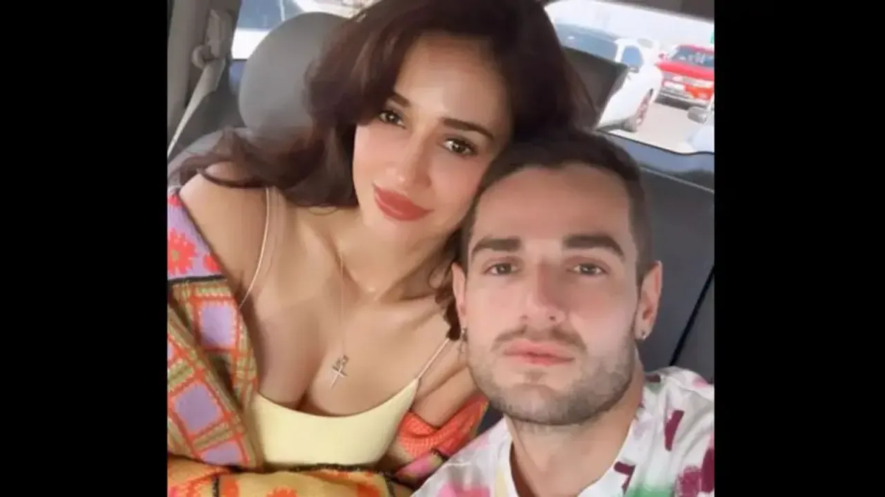 Disha Patani enjoys swimming date with gym trainer Alexandar Alex