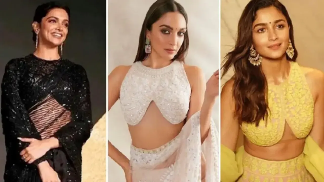 Deepika Padukone, Kiara Advani and Alia Bhatt slaying in infinity blouse