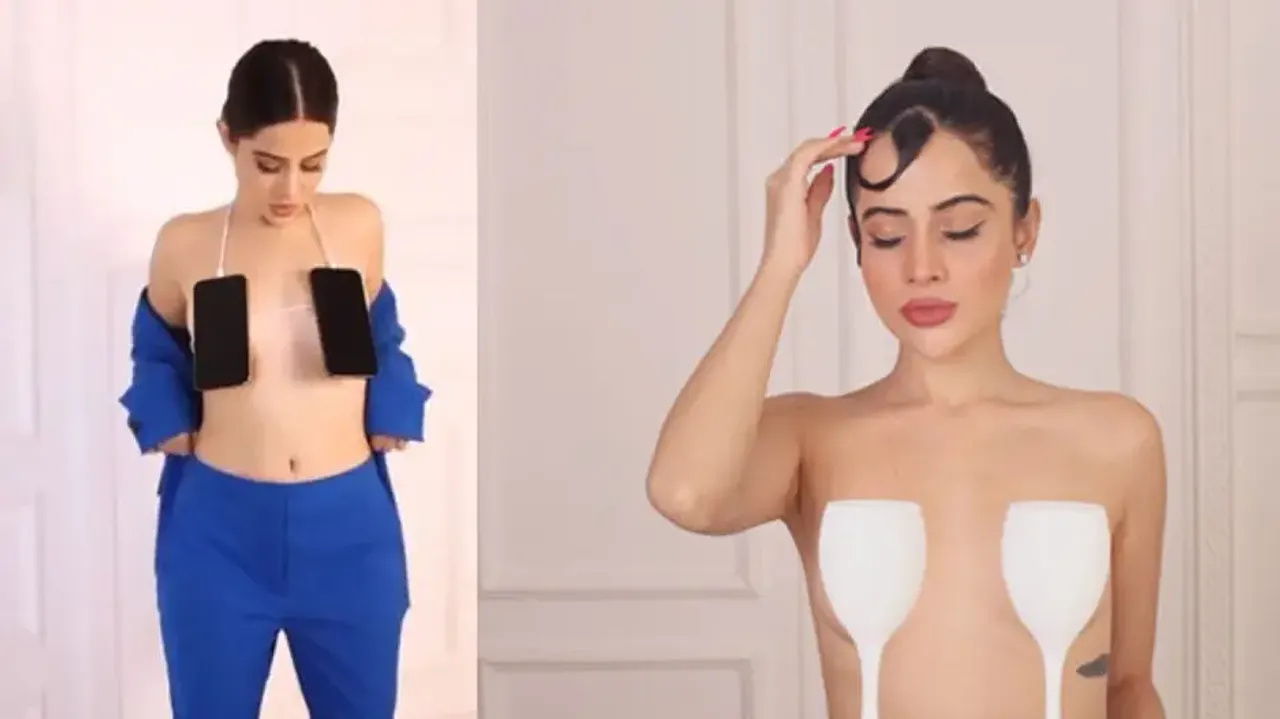 Urfi Javed bares it all, ‘attire posts spread faster than news’