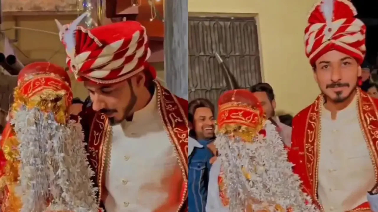 Groom says something to Bride’s family during ‘bidaai’, wins hearts 
