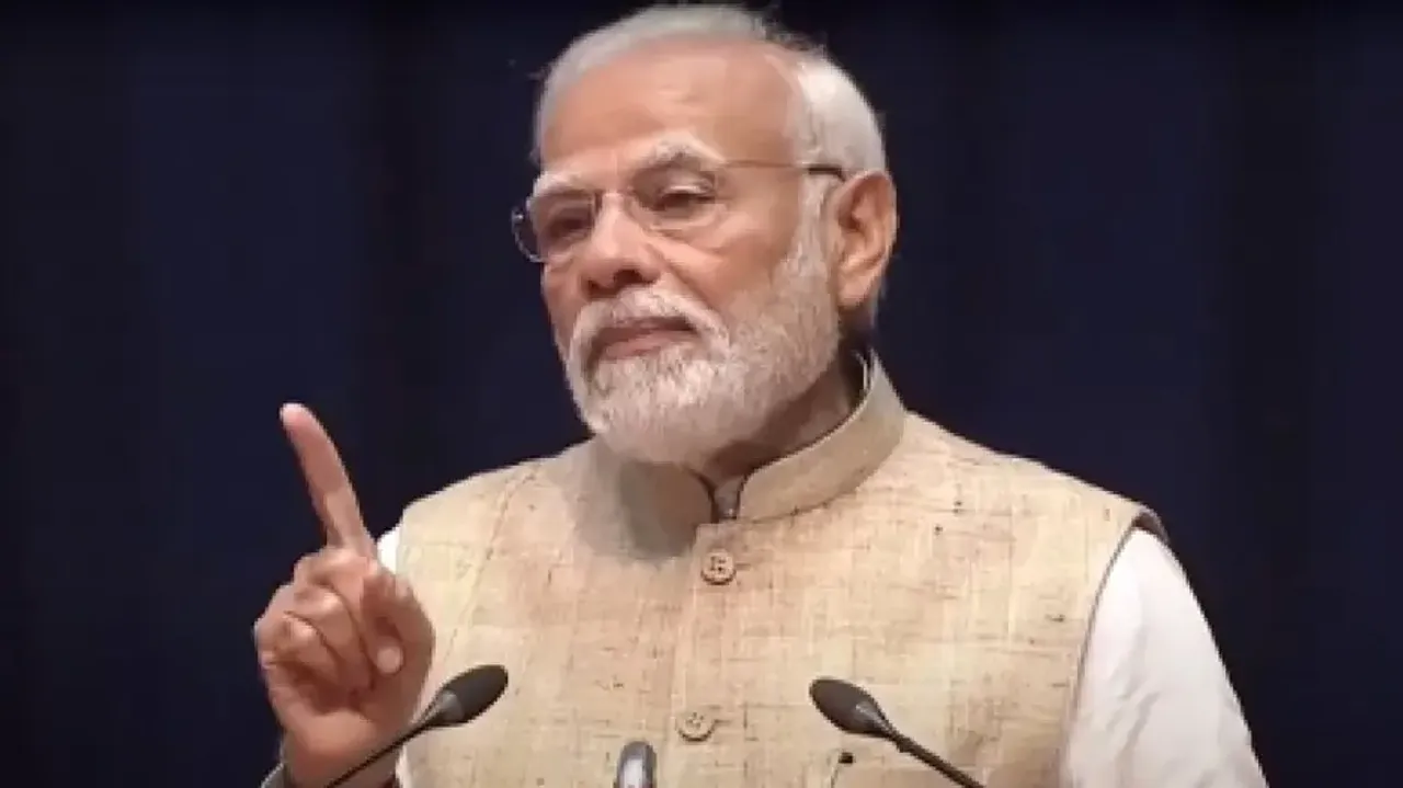 When India was celebrating Constitution Day, terrorists attacked Mumbai 14 years ago: PM Modi