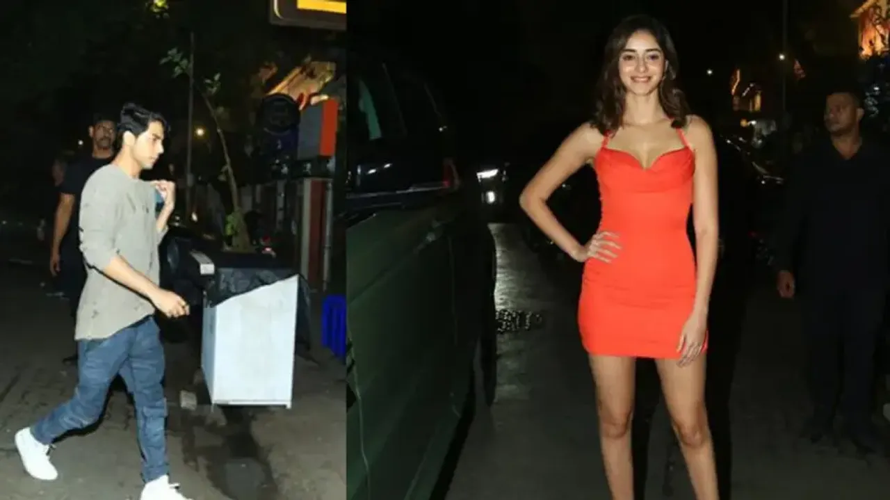 Aryan Khan spotted with Ananya Panday in Karan Johar’s star-studded bash