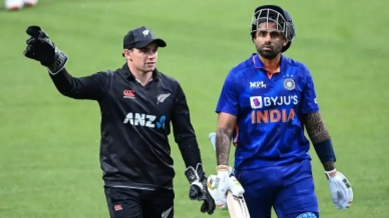 IND v NZ, 2nd ODI: Rain has the final say as stop-start match abandoned in Hamilton