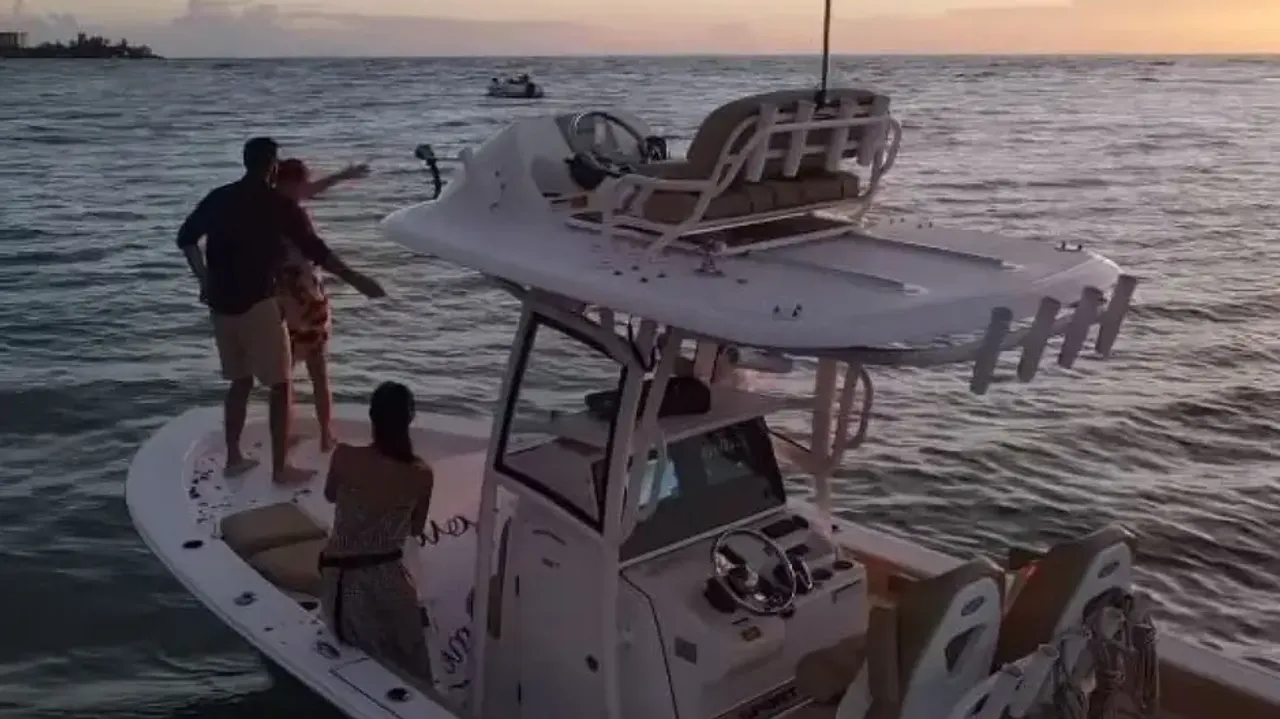 Watch: Man does the unimaginable after engagement ring falls into sea