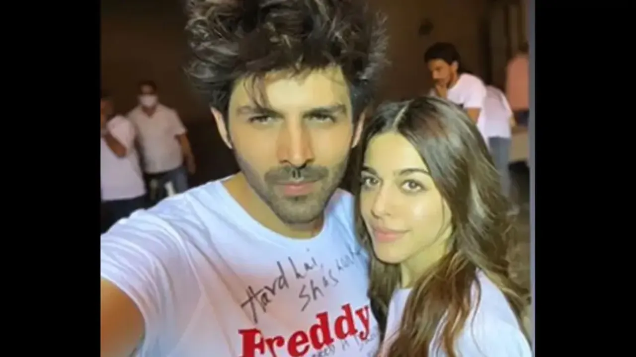 Kartik Aaryan's special birthday wish for 'Freddy' co-star Alaya F, see pic