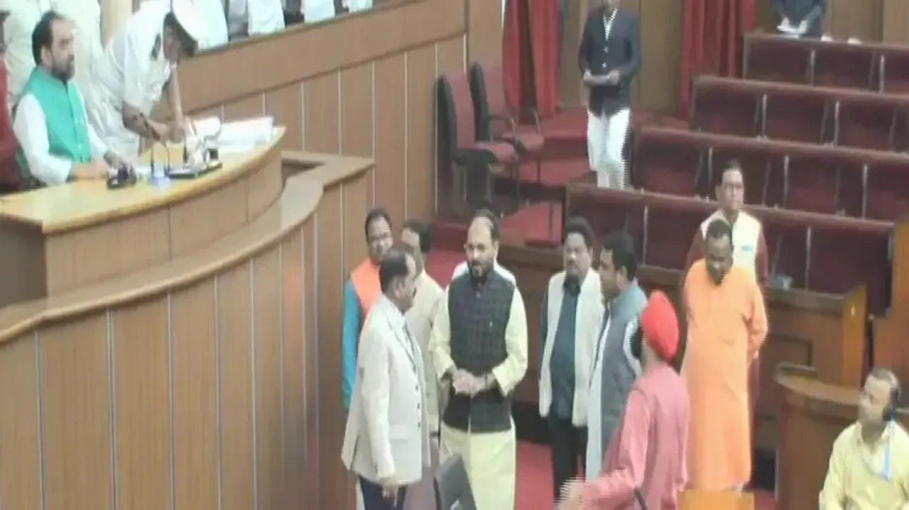 Odisha Assembly: Ruckus in House over teachers’ protest