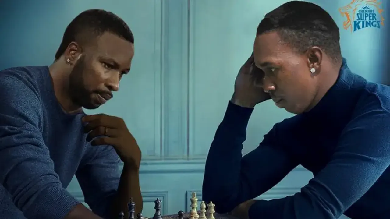  Kieron Pollard and Dwayne Bravo