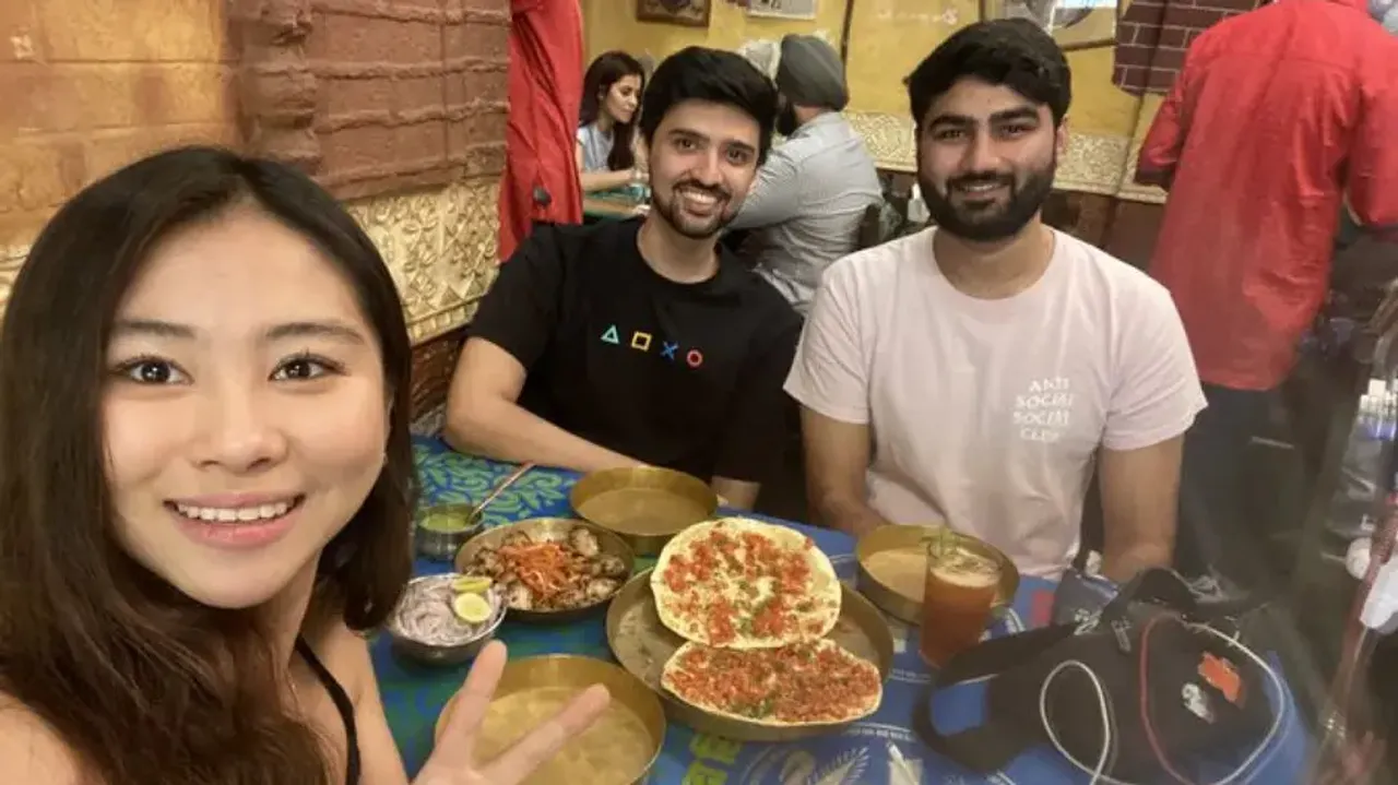 Korean YouTuber harassed on Mumbai streets expresses gratitude to rescuers, enjoys lunch